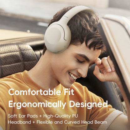 ROCK O3 Head-mounted Noise Reduction Bluetooth Headset(Beige) by ROCK