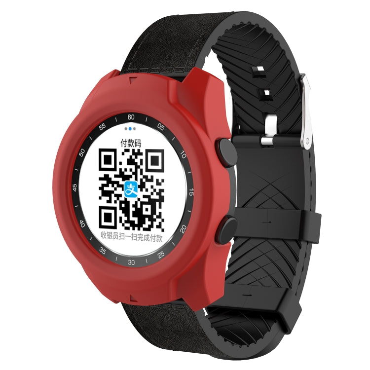 For Ticwatch Pro 2020 / Ticwatch Pro Universal Silicone Protective Case(Red) by bashfashion