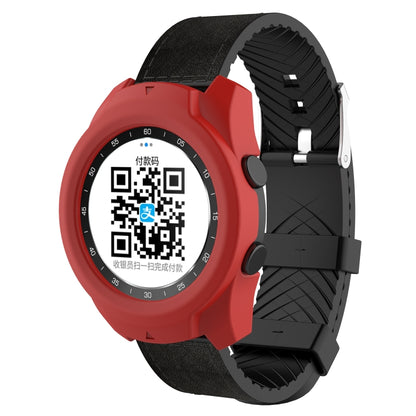 For Ticwatch Pro 2020 / Ticwatch Pro Universal Silicone Protective Case(Red) by bashfashion