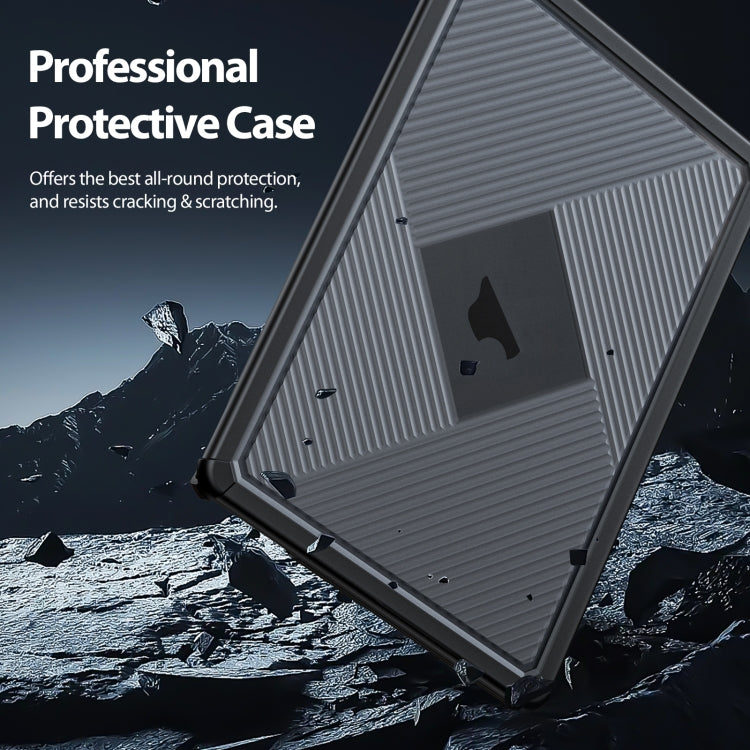 For MacBook Pro 14 2021/2023 A2442 DUX DUCIS LCGH Laptop Frosted Protective Case(Black) by DUX DUCIS