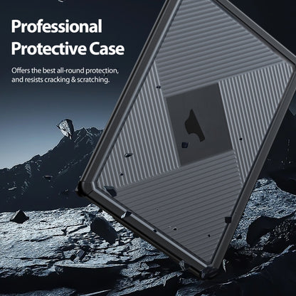 For MacBook Pro 13.3 2016-2021 DUX DUCIS LCGH Laptop Frosted Protective Case(Black) by DUX DUCIS