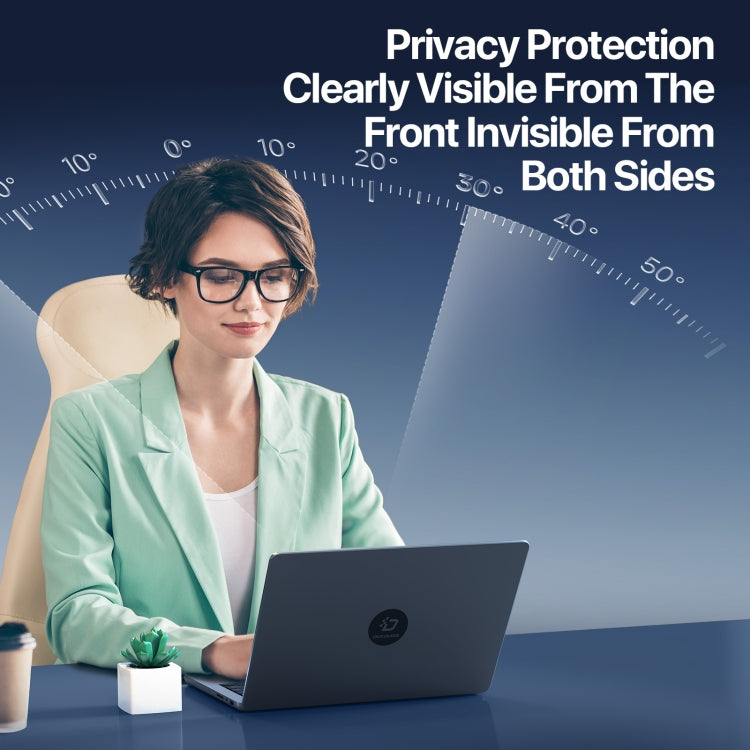 For MacBook Air 13.6 2022/2024 A2681 DUX DUCIS LCGH Laptop Privacy Tempered Glass Film by DUX DUCIS