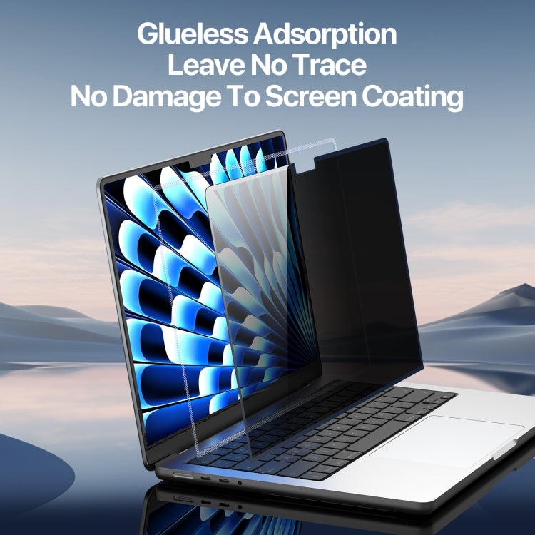 For MacBook Air 13.6 2022/2024 A2681 DUX DUCIS LCGH Laptop Privacy Tempered Glass Film by DUX DUCIS