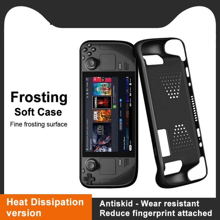 For Steam Deck / Steam Deck OLED IMAK UC-3 Series Shockproof Frosted TPU Phone Case by imak
