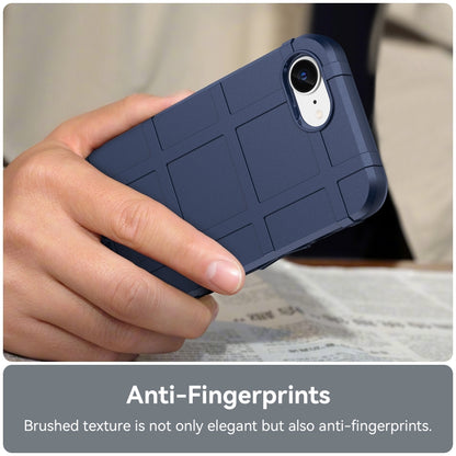 For iPhone 16e Full Coverage Shockproof TPU Phone Case(Blue) by bashfashion