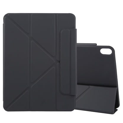 For iPad Air 11 2025 / 2024 Y-Shape Double-sided Clip Magnetic Smart Tablet Case(Black) by bashfashion