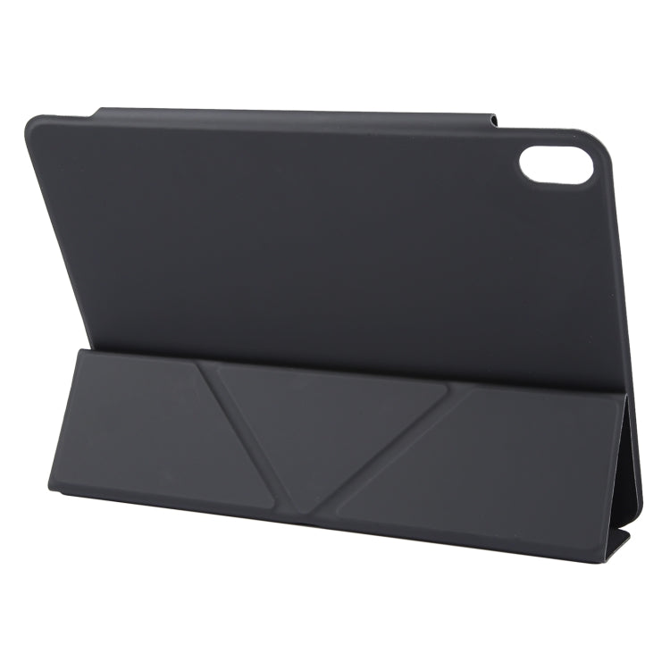For iPad Air 11 2025 / 2024 Y-Shape Double-sided Clip Magnetic Smart Tablet Case(Black) by bashfashion