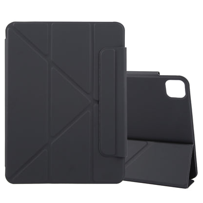 For iPad Pro 11 2025 / 2024 Y-Shape Double-sided Clip Magnetic Smart Tablet Case(Black) by bashfashion