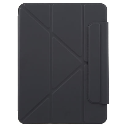 For iPad Pro 11 2025 / 2024 Y-Shape Double-sided Clip Magnetic Smart Tablet Case(Black) by bashfashion