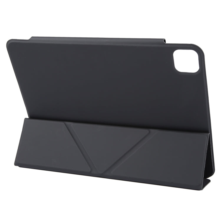 For iPad Pro 11 2025 / 2024 Y-Shape Double-sided Clip Magnetic Smart Tablet Case(Black) by bashfashion