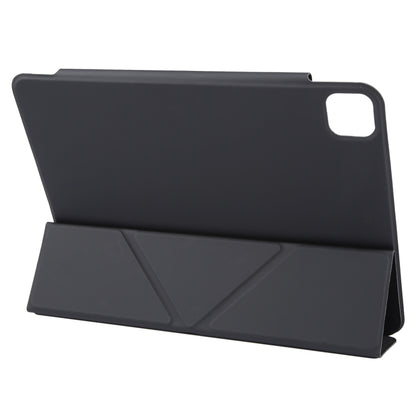 For iPad Pro 11 2025 / 2024 Y-Shape Double-sided Clip Magnetic Smart Tablet Case(Black) by bashfashion