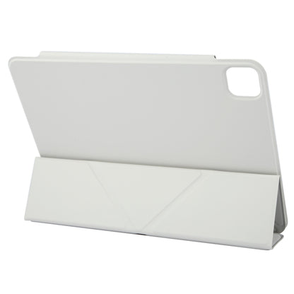 For iPad Pro 11 2025 / 2024 Y-Shape Double-sided Clip Magnetic Smart Tablet Case(Light Grey) by bashfashion