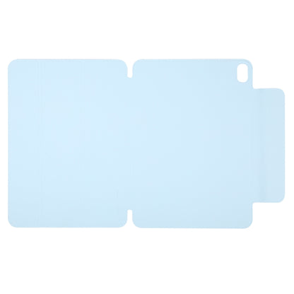 For iPad Air 2022 / 2020 10.9 Y-Shape Double-sided Clip Magnetic Smart Tablet Case(Blue) by bashfashion