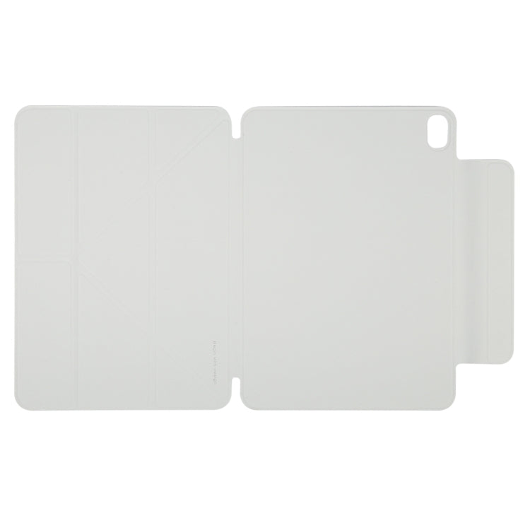 For iPad 2025 / 2022 Y-Shape Double-sided Clip Magnetic Smart Tablet Case(Light Grey) by bashfashion