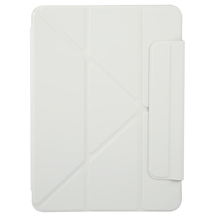 For iPad Pro 11 2022 / 2021 / 2020 Y-Shape Double-sided Clip Magnetic Smart Tablet Case(Light Grey) by bashfashion