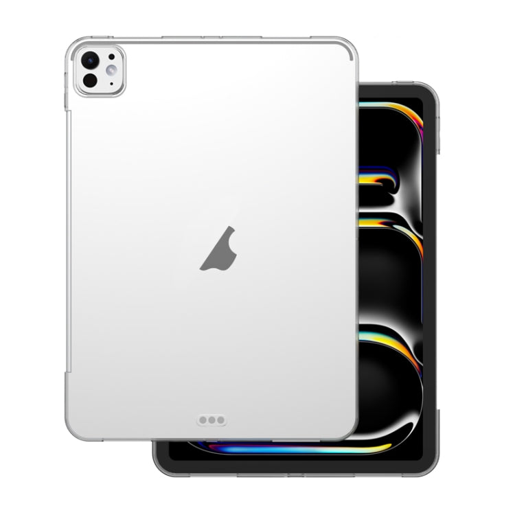 For iPad Pro 11 2025 / 2024 Shockproof Soft TPU Protective Tablet Case(Transparent) by bashfashion