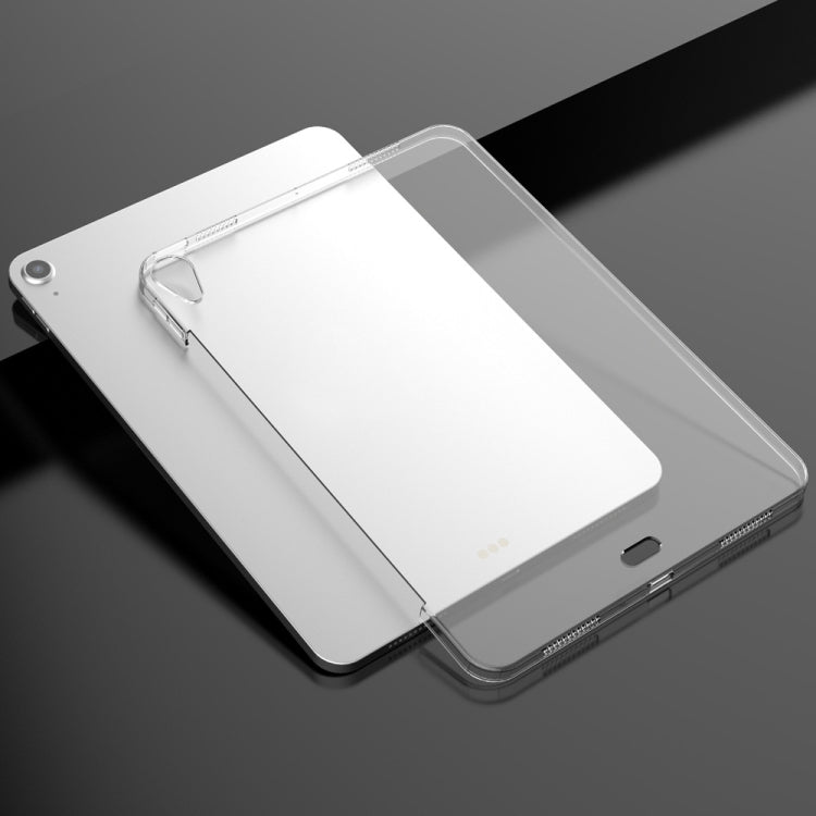 For iPad Air 11 2025 / 2024 Shockproof Soft TPU Protective Tablet Case(Transparent) by bashfashion
