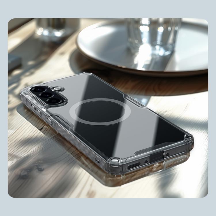 For Samsung Galaxy A56 5G NILLKIN Ultra Clear Magnetic PC + TPU Phone Case(Transparent) by NILLKIN