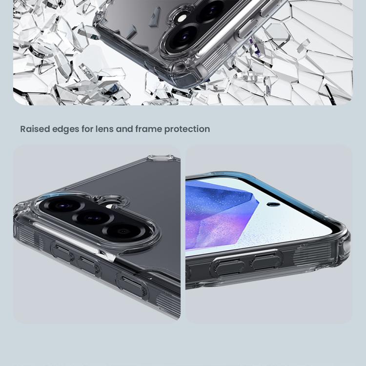 For Samsung Galaxy A56 5G NILLKIN Ultra Clear Magnetic PC + TPU Phone Case(Transparent) by NILLKIN