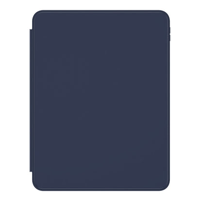 For iPad Air 13 2025 / 2024 Mutural Jianshang Series Smart Leather Tablet Case(Dark Blue) by Mutural