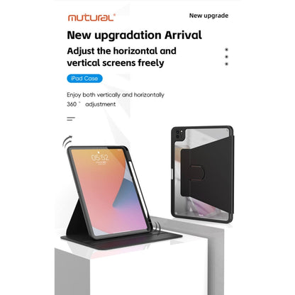 For iPad Pro 11 2025 / 2024 Mutural Jianshang Series Smart Leather Tablet Case(Pink) by Mutural