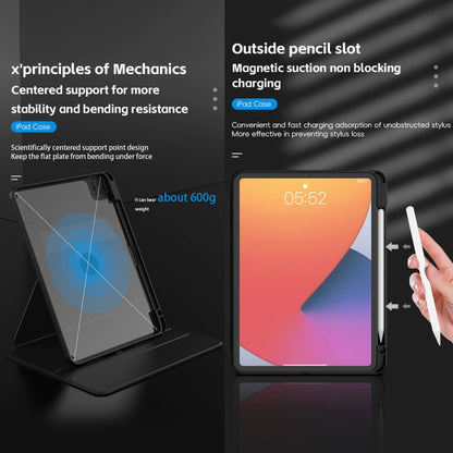 For iPad Pro 11 2025 / 2024 Mutural Jianshang Series Smart Leather Tablet Case(Sky Blue) by Mutural