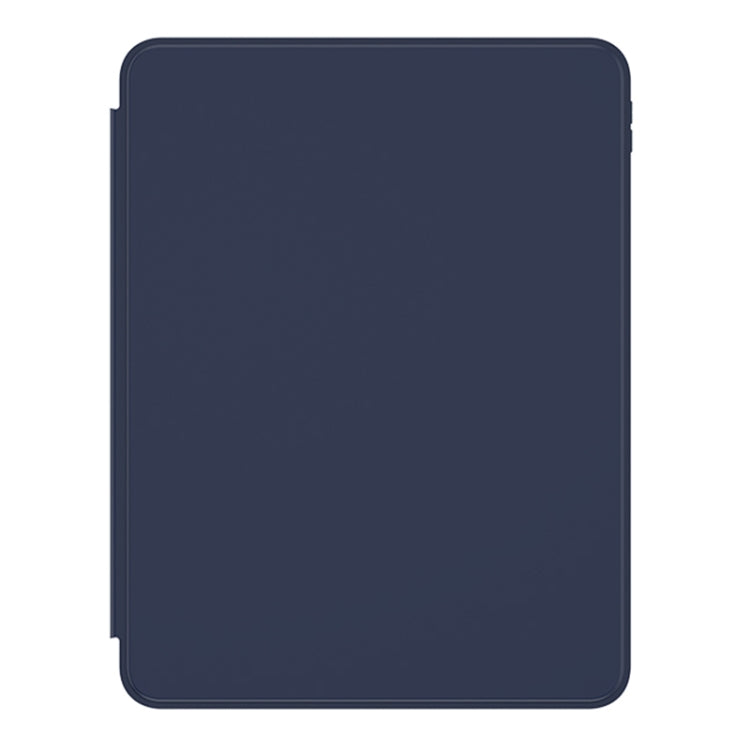 For iPad Air 11 2025 / 2024 Mutural Jianshang Series Smart Leather Tablet Case(Dark Blue) by Mutural