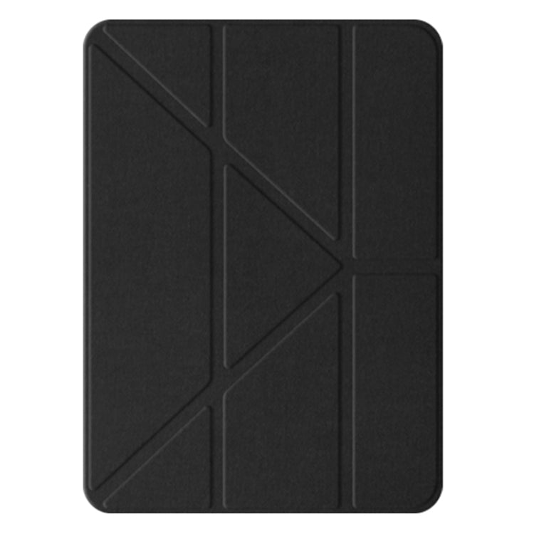 For iPad Pro 13 2025 / 2024 Mutural Multi-fold Smart Leather Tablet Case(Black) by Mutural