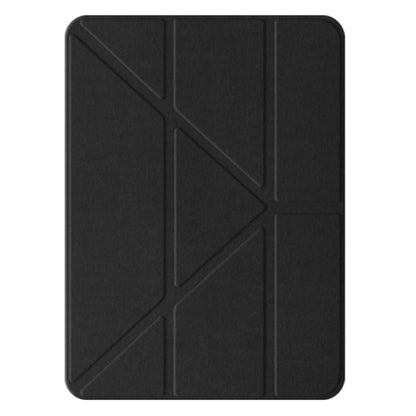 For iPad Air 13 2025 / 2024 Mutural Multi-fold Smart Leather Tablet Case(Black) by Mutural