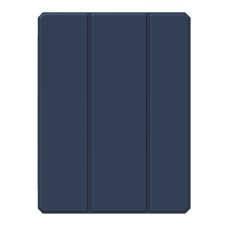For iPad Pro 13 2025 / 2024 Mutural Pinyue Series Smart Leather Tablet Case(Dark Blue) by Mutural