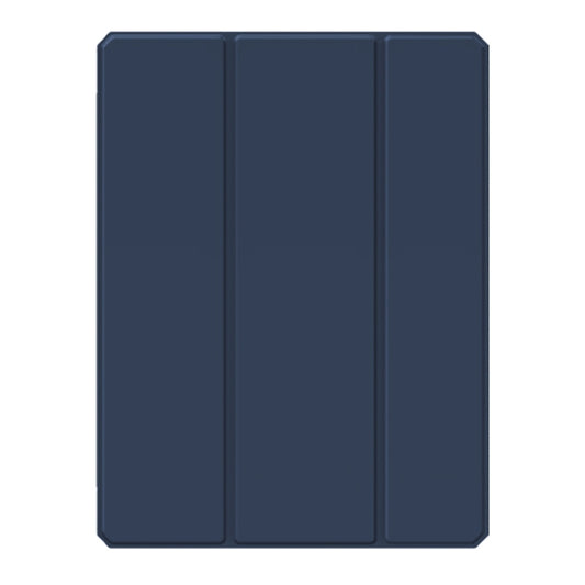 For iPad Pro 13 2025 / 2024 Mutural Pinyue Series Smart Leather Tablet Case(Dark Blue) by Mutural