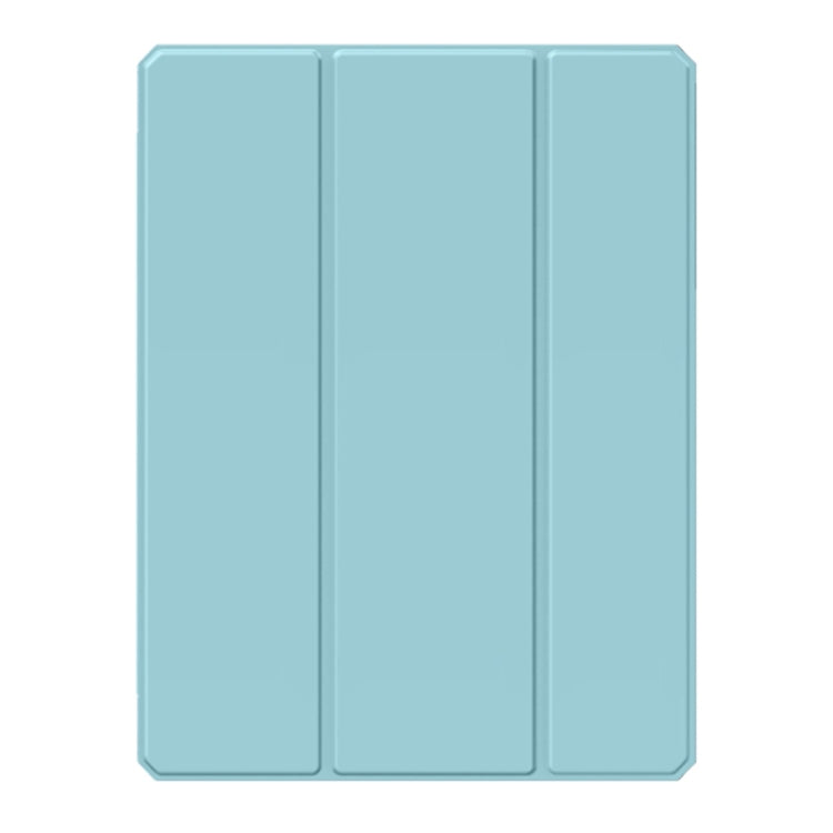 For iPad Air 11 2025 / 2024 Mutural Pinyue Series Smart Leather Tablet Case(Sky Blue) by Mutural