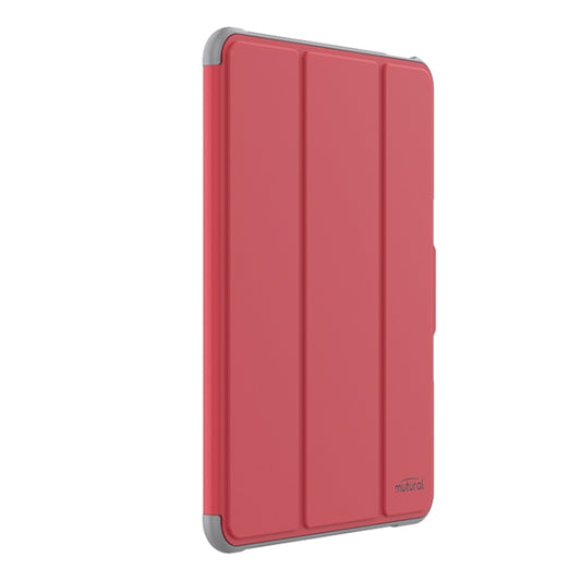 For iPad Air 11 2025 / 2024 Mutural PC Hybrid TPU Leather Smart Tablet Case(Red) by Mutural