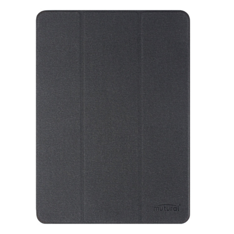 For iPad Pro 13 2025 / 2024 Mutural YASHI Series Tablet Leather Smart Case(Black) by Mutural
