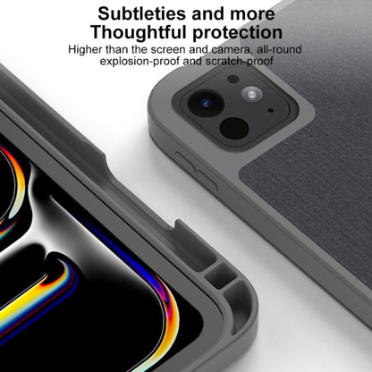 For iPad Air 11 2025 / 2024 Mutural YASHI Series Tablet Leather Smart Case(Blue) by Mutural