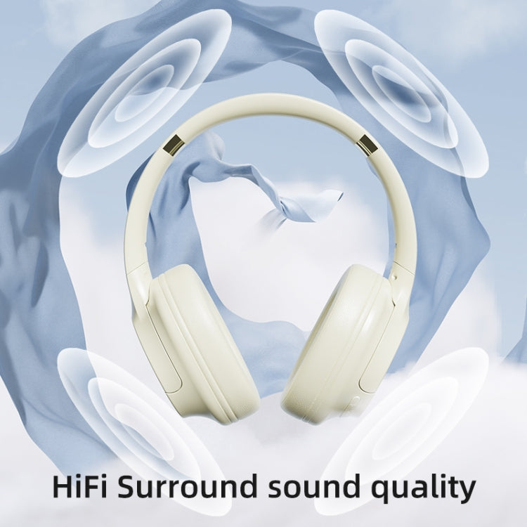 Zealot B39 Wireless Bluetooth 5.2 Headphone(Beige) by ZEALOT