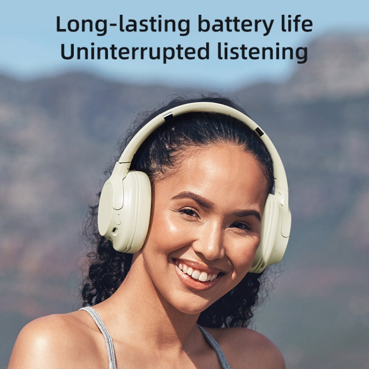 Zealot B39 Wireless Bluetooth 5.2 Headphone(Beige) by ZEALOT