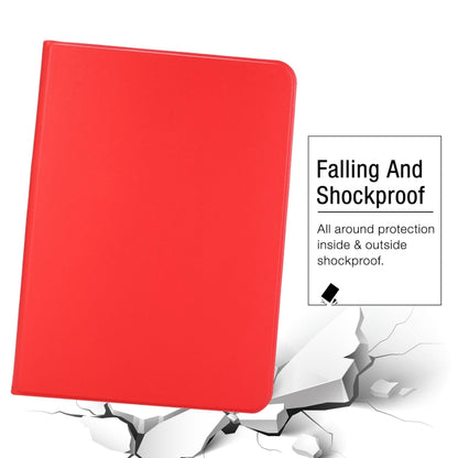 For iPad Pro 13 2025 / 2024 Stretch Voltage Plain Leather Smart Tablet Case(Red) by bashfashion