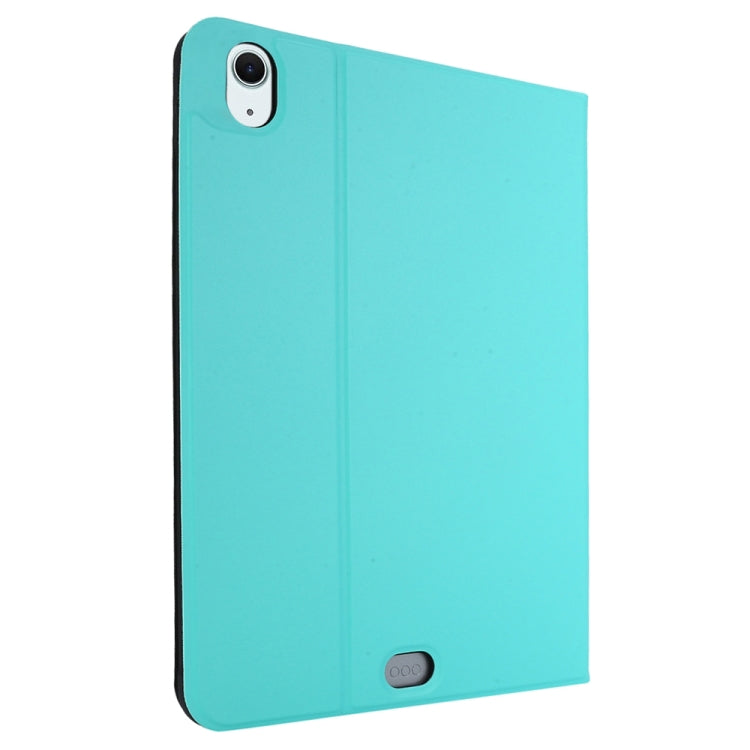 For iPad Air 13 2025 / 2024 Stretch Voltage Plain Leather Smart Tablet Case(Green) by bashfashion