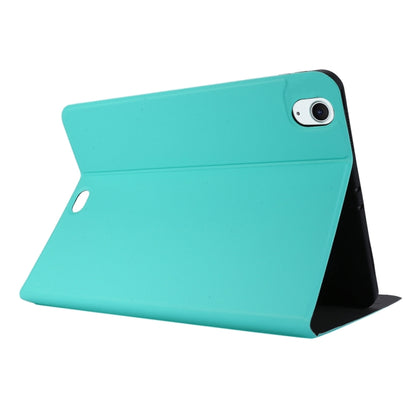 For iPad Air 13 2025 / 2024 Stretch Voltage Plain Leather Smart Tablet Case(Green) by bashfashion