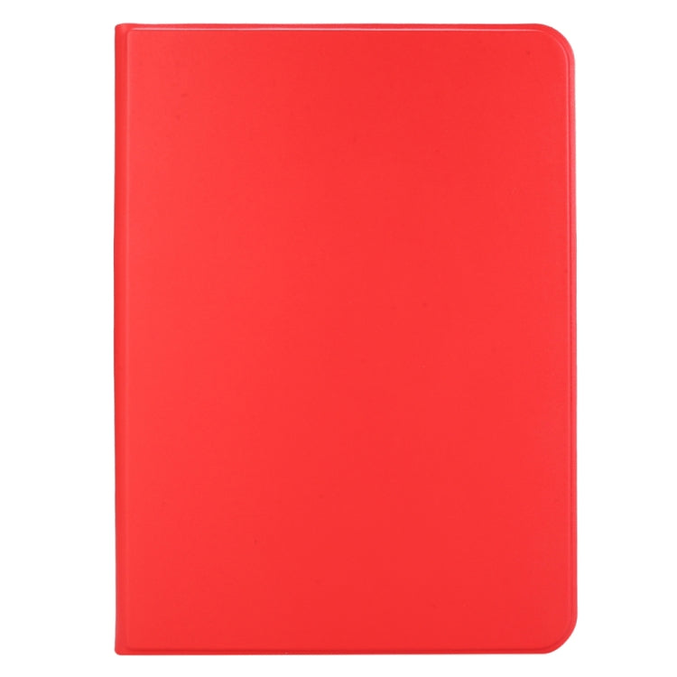 For iPad Air 11 2025 / 2024 Stretch Voltage Plain Leather Smart Tablet Case(Red) by bashfashion