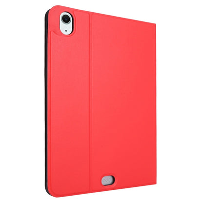 For iPad Air 11 2025 / 2024 Stretch Voltage Plain Leather Smart Tablet Case(Red) by bashfashion