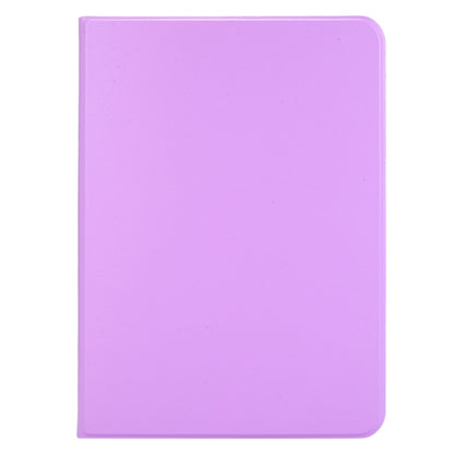 For iPad Air 11 2025 / 2024 Stretch Voltage Plain Leather Smart Tablet Case(Purple) by bashfashion