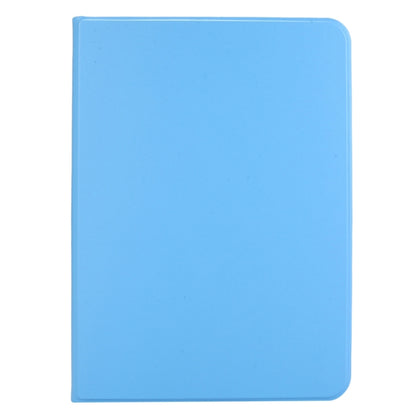 For iPad Pro 11 2025 / 2024 Stretch Voltage Plain Leather Smart Tablet Case(Light Blue) by bashfashion