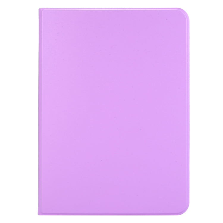 For iPad Pro 11 2025 / 2024 Stretch Voltage Plain Leather Smart Tablet Case(Purple) by bashfashion
