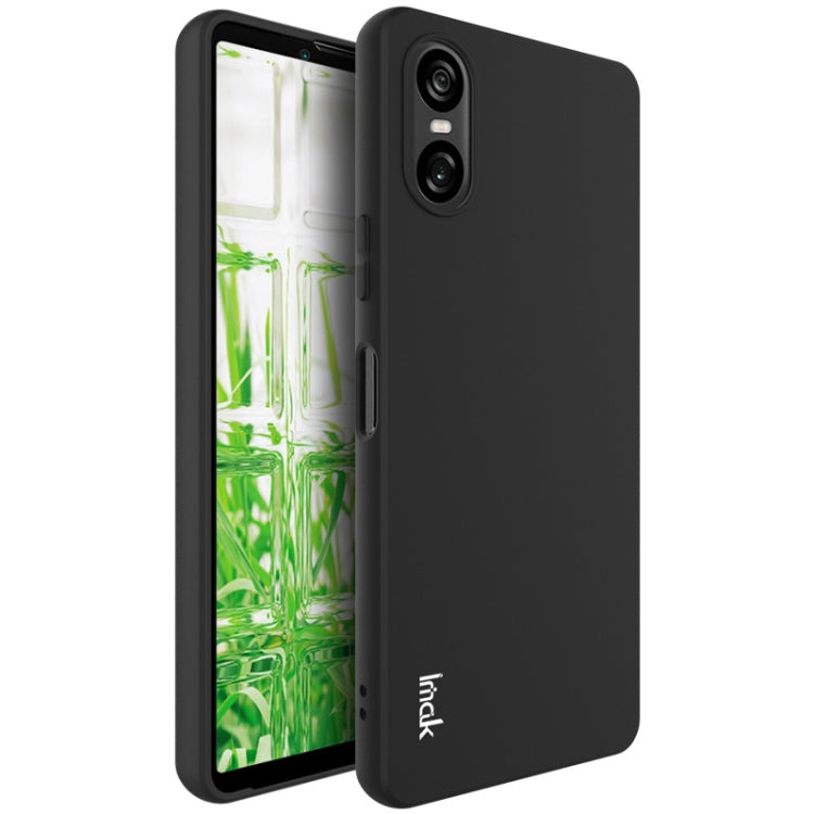 For Sony Xperia 10 VI IMAK UC-3 Series Shockproof Frosted TPU Phone Case(Black) by imak