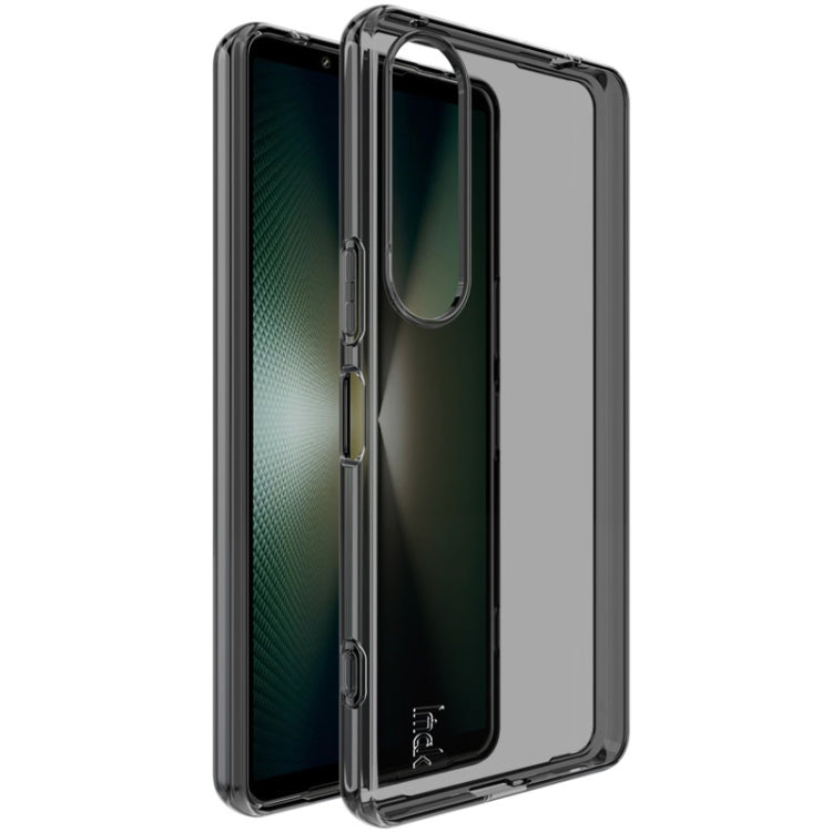 For Sony Xperia 1 VI IMAK UX-5 Series TPU Phone Case(Transparent Black) by imak