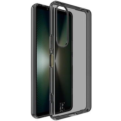 For Sony Xperia 1 VI IMAK UX-5 Series TPU Phone Case(Transparent Black) by imak