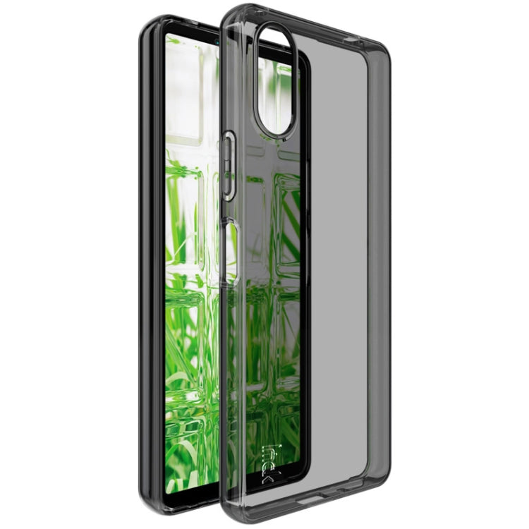 For Sony Xperia 10 VI IMAK UX-5 Series TPU Phone Case(Transparent Black) by imak