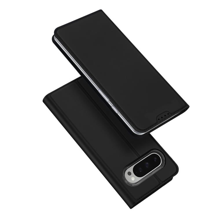 For Google Pixel 10 / 10 Pro DUX DUCIS Skin Pro Series Horizontal Flip Phone Leather Case(Black) by DUX DUCIS